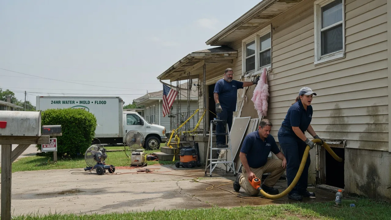 Water Damage Repair in Elkville, IL near me